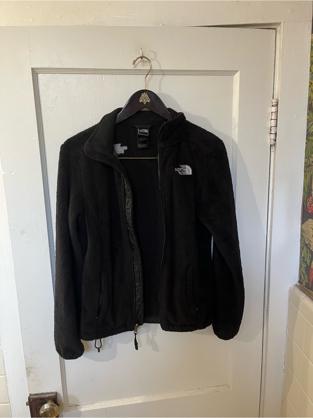 The North Face Black Osito Fleece Jacket Women’s Size XS Good Condition